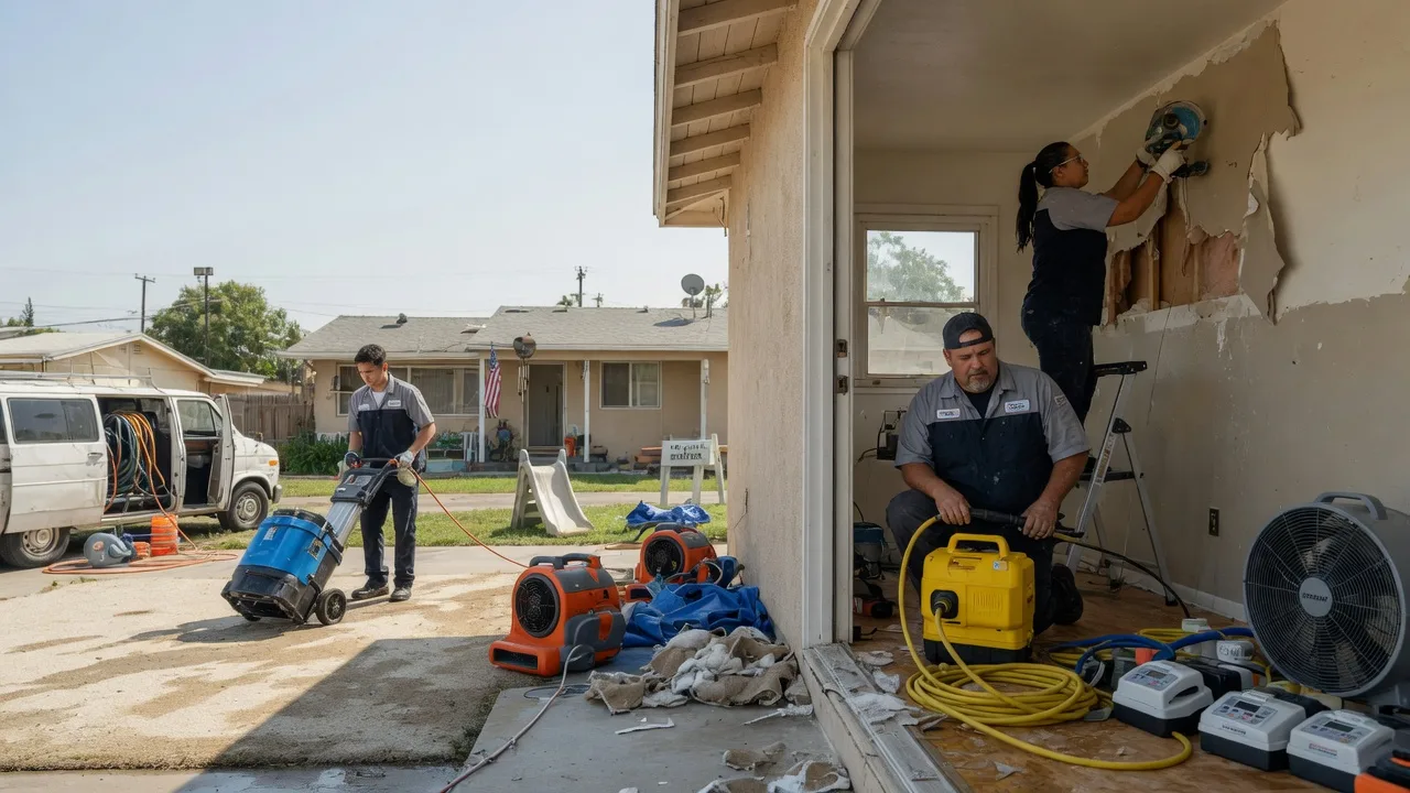 Water Damage Restoration in New Bedford, PA near me